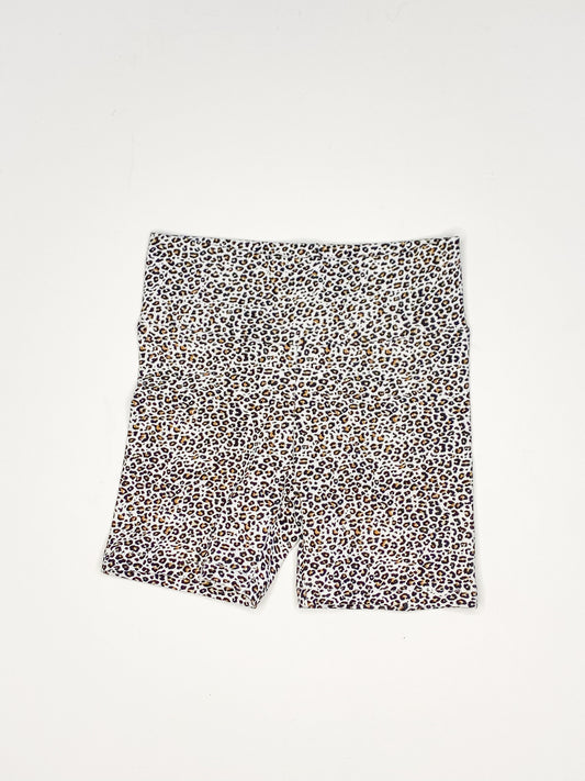 Bike Shorts - Leopard - 3-6m