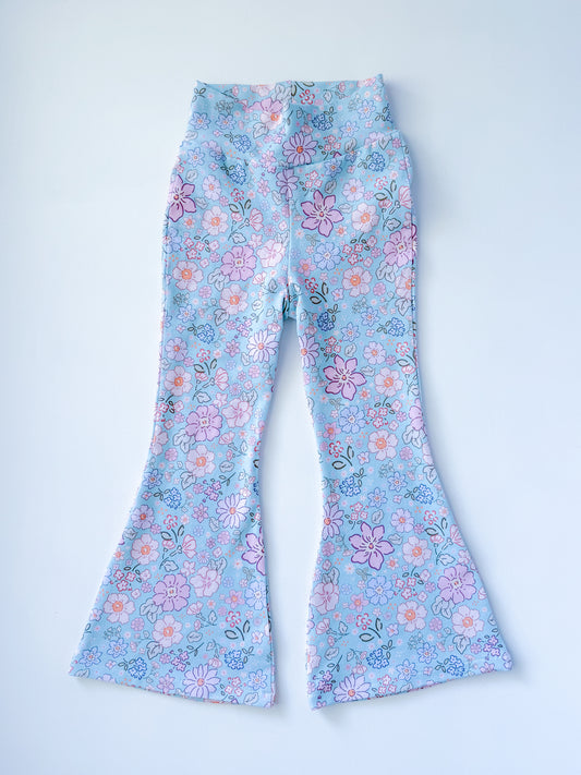 Flares - Blue Floral