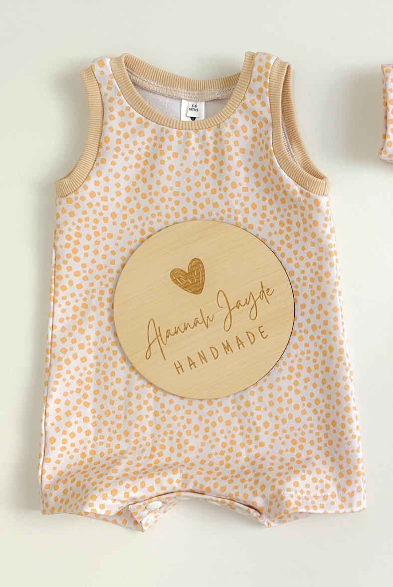 Tank Romper - Honey Dots - 18-24m