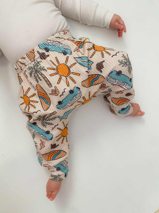 Harem Pants - Surf Vibes