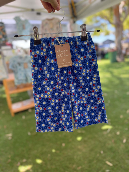 Corduroy Pants - Vintage Blue - 6-12m