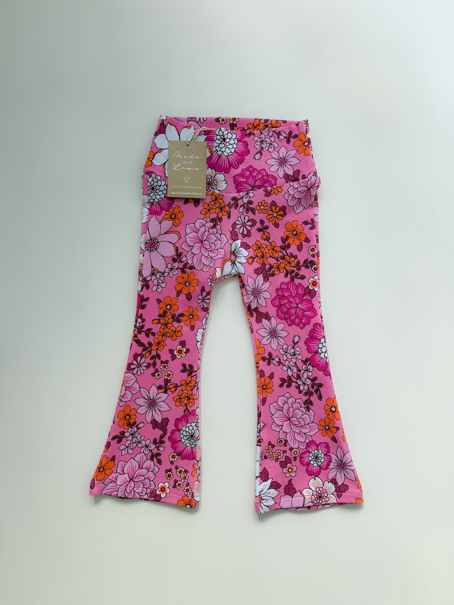 Flares - Pink Floral