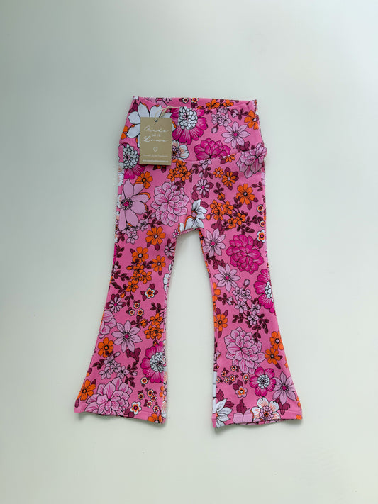 Flares - Pink Floral