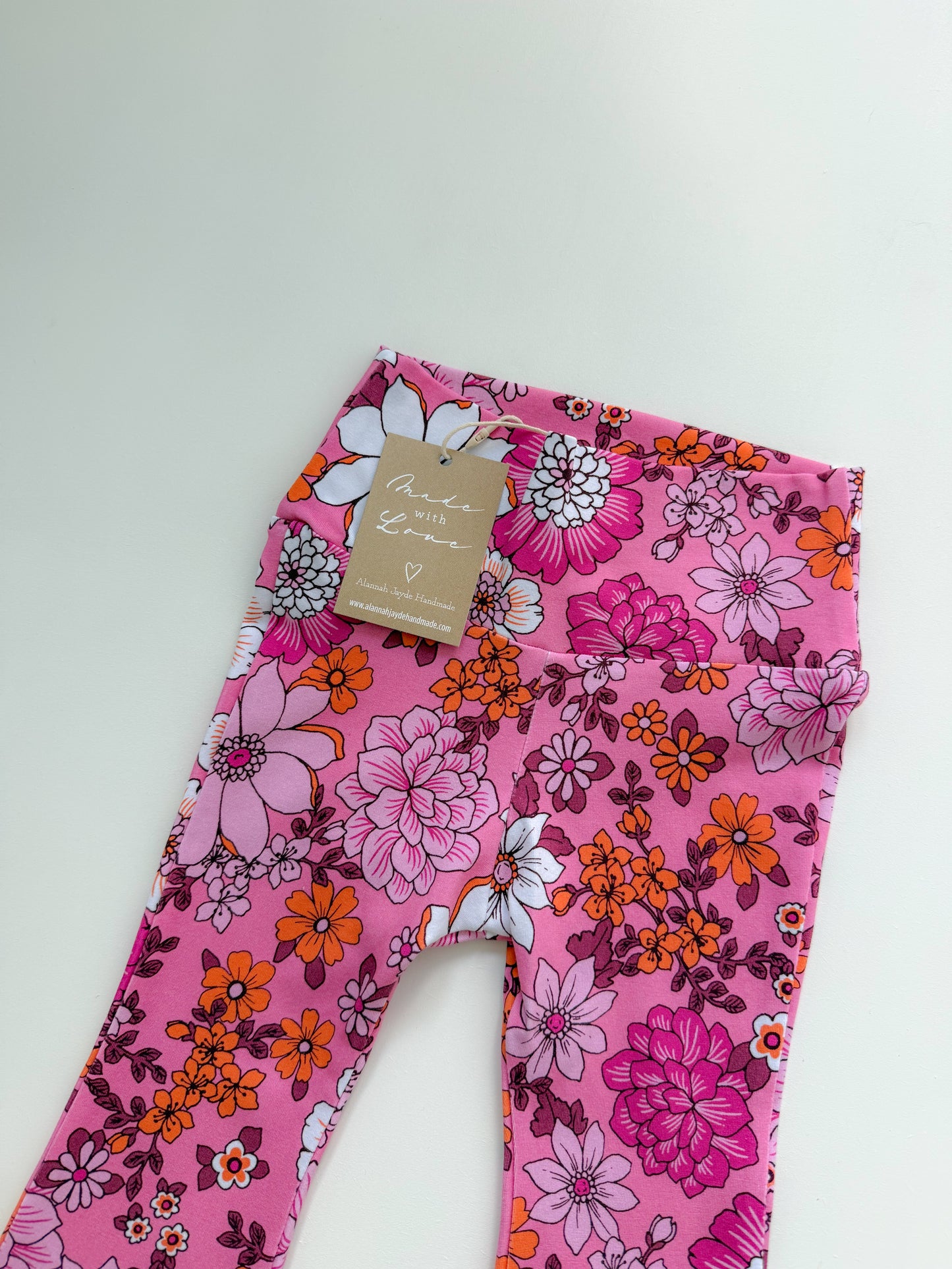 Flares - Pink Floral