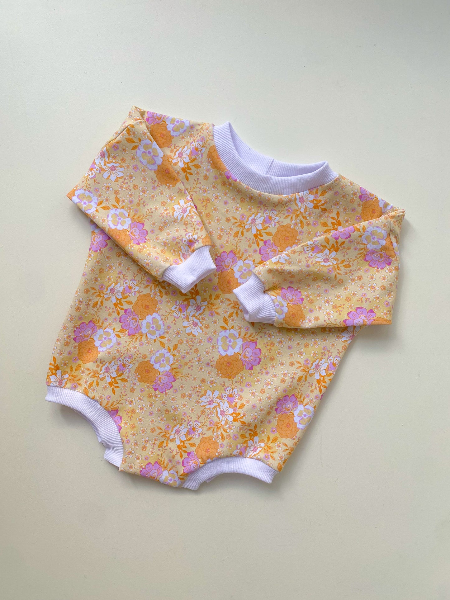 Romper - Springtime Peach