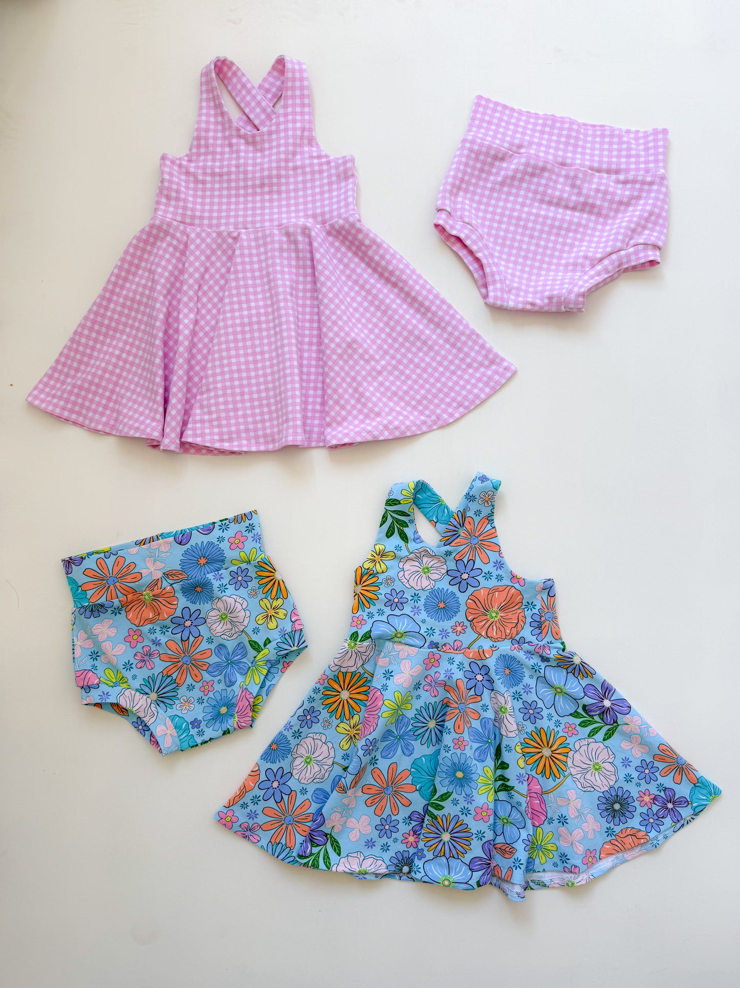 Indy Dress - Tropical Blue