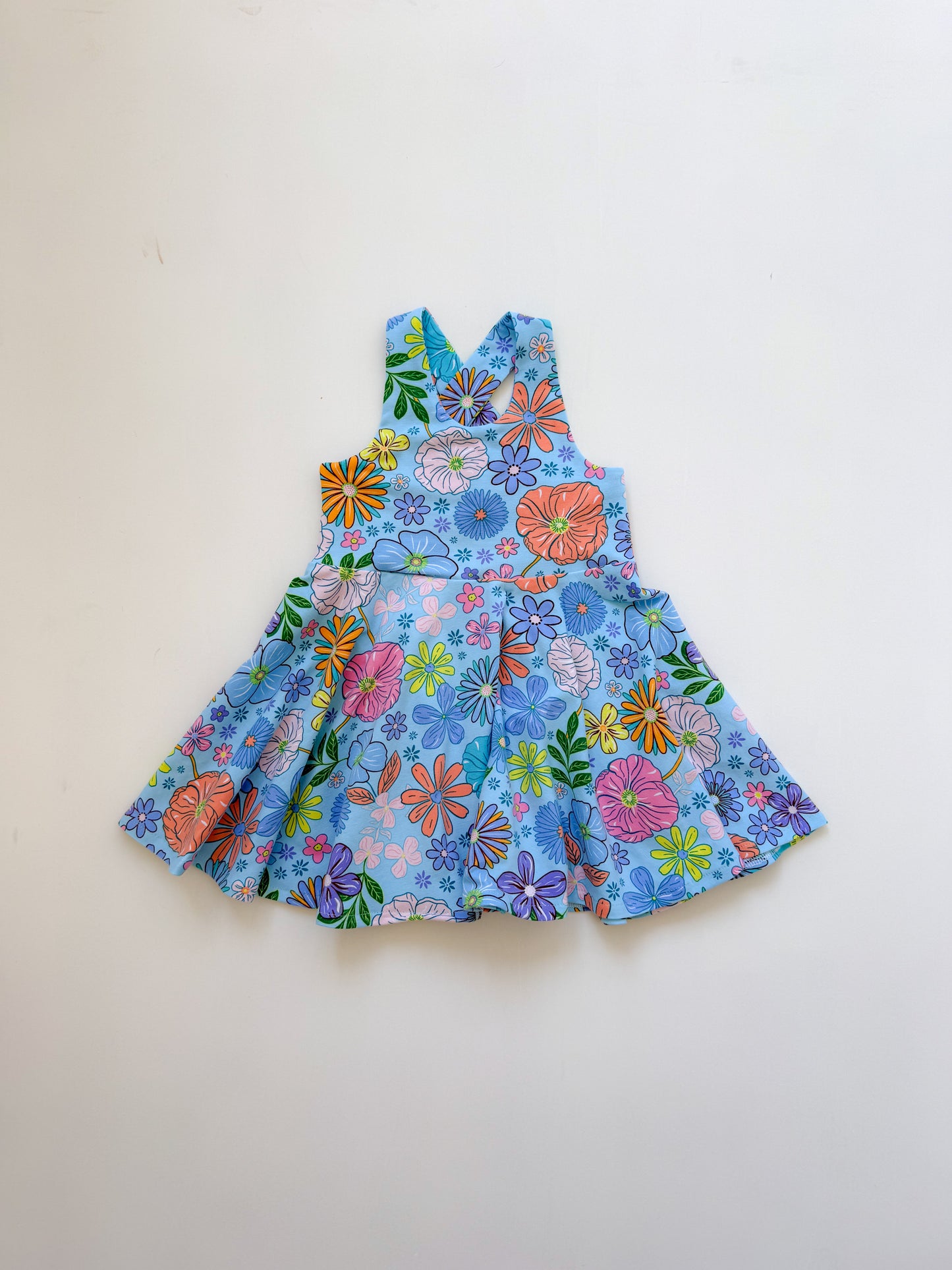Indy Dress - Tropical Blue